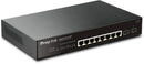 Draytek VigorSwitch P1092 - 8 port PoE Smart Managed Switch-Draytek-Draytek,PoE,Switch