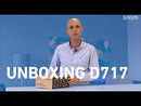 The Snom D717 is a professional desktop phone and a cost-effective entry-level device into the world of VoIP telephony. An advanced IP phone, the D717 features a high-resolution colour display that is second to none in its price segment and also features a unique and innovative brightness and proximity sensor.