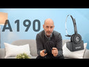 The Snom A190 wireless DECT Mono headset offers maximum mobility and effectiveness with a light-weight and comfortable design. Providing up to 7 hours of talk time, the A190 headset boasts an impressive range of up to 50m indoors and 300m outdoors.