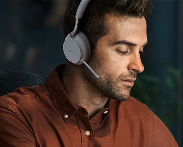 Introducing the sleek and stylish BH72 Bluetooth headset from Yealink