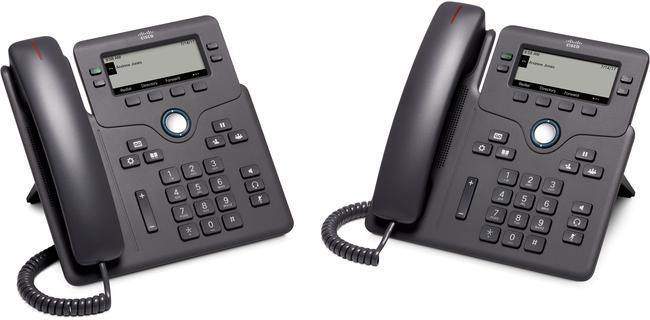 Cisco 6841 IP / SIP desk phone. Non PoE, includes PSU-cisco-Cisco,desk phone