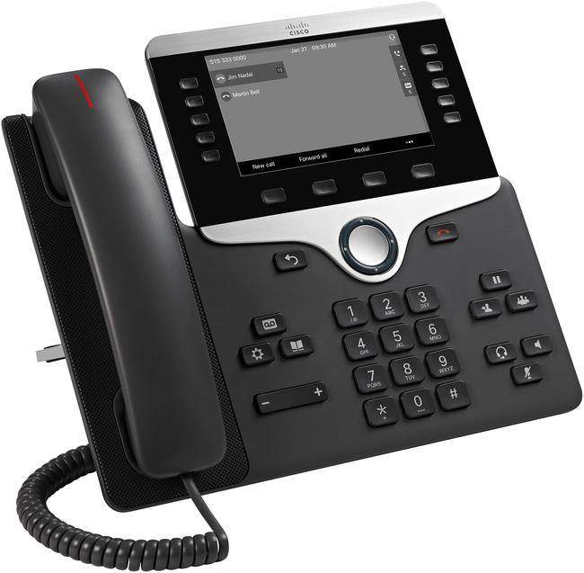 Cisco 8811 IP desk phone 5 Line Gigabit SIP Multi-platform Phone-cisco-cisco,desk phone