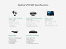 Yealink Microsoft Teams MVC300 GEN 2 small meeting room system with CP900 Speaker Phone-yealink-conference phone,Microsoft Teams,Yealink