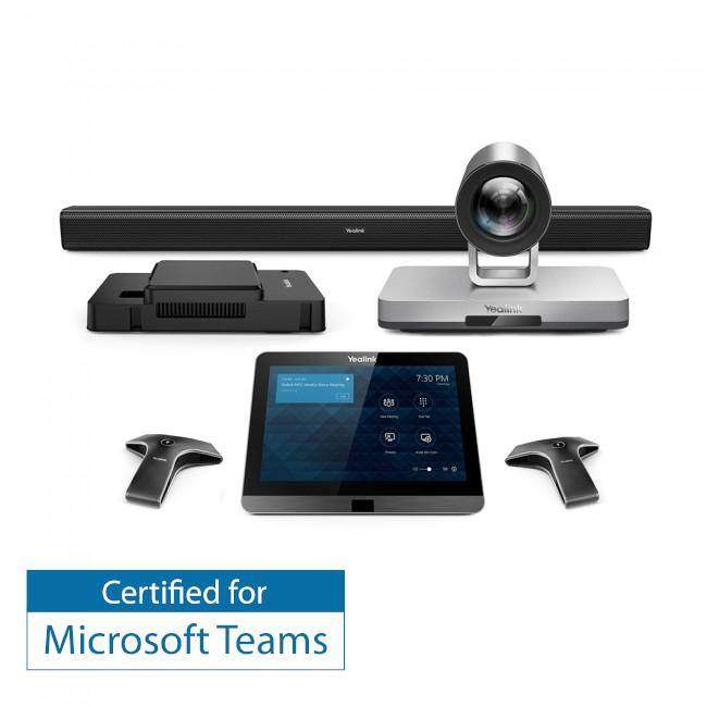 Yealink Microsoft Teams MVC800 conference system with Wired Microphones-yealink-conference phone,Microsoft Teams,Yealink