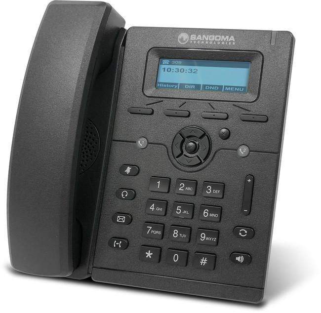 Sangoma s206 Entry Level IP desk phone (no PSU)-Sangoma-desk phone,Sangoma