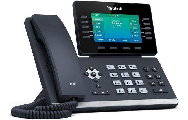 Yealink T54W Linux Based IP desk phone (No PSU)-yealink-desk phone,Yealink