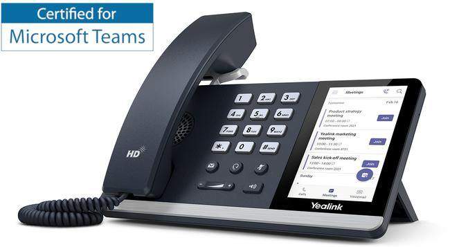 Yealink T55A Smart IP desk phone (EoL)-yealink-desk phone,Microsoft Teams,Yealink