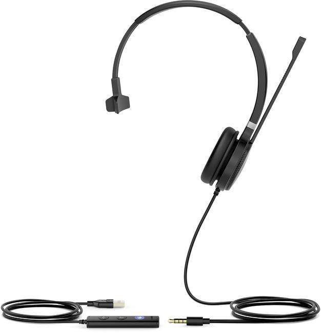 Yealink UH36 monaural wired USB headset Microsoft Teams Certified-yealink-headset,Microsoft Teams,monoaural,Yealink