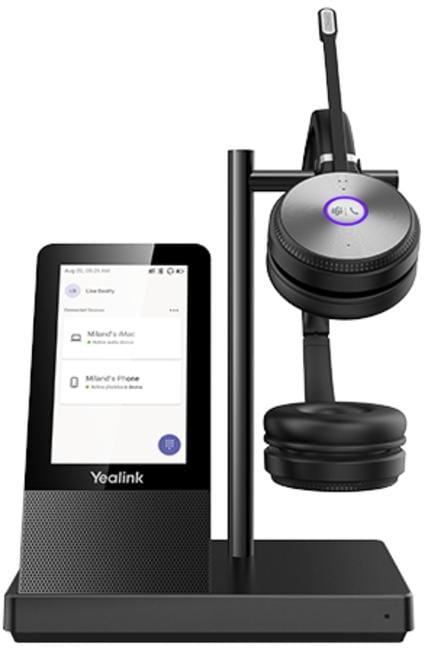Yealink WH66 DECT wireless headset for Microsoft Teams-yealink-binaural,headset,Microsoft Teams,Yealink