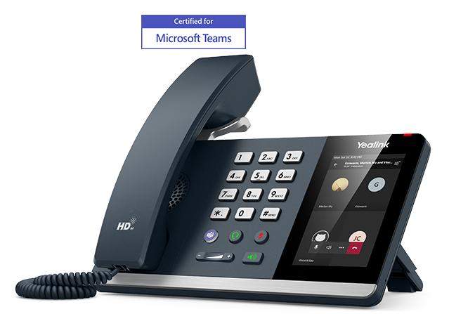 Yealink MP54-Teams - Android Smart Media IP Phone (no PSU)-yealink-desk phone,Microsoft Teams,Yealink