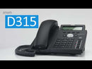 With its high-resolution display, the D315 fulfills all important requirements of VoIP telephony and provides numerous valuable functions in the business world. Business class connectivity makes this a smart long-term investment. A high-speed USB port enables connection of a variety of accessories such as D3 expansion module or WiFi sticks. The D315 also has a gigabit Ethernet switch to ensure you get the most out of local connections, and a VPN client to enable integration of an additional security layer.