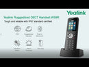 Yealink W59R Ruggedised DECT cordless Handset For W80B and W60B Base Station