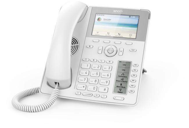 Snom D785 IP desk phone (no PSU)-snom-desk phone,Snom,white