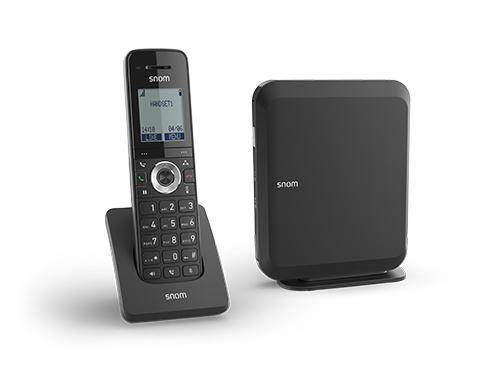 Snom M215 SC DECT Base and M15 cordless phone handset (including UK power supply for the handset)-snom-cordless,Snom