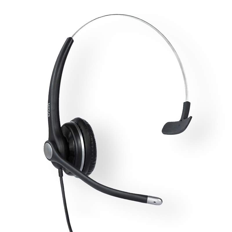 Snom A100M Monaural Headset (compatible with Snom desk phones)-snom-headset,monoaural,Snom