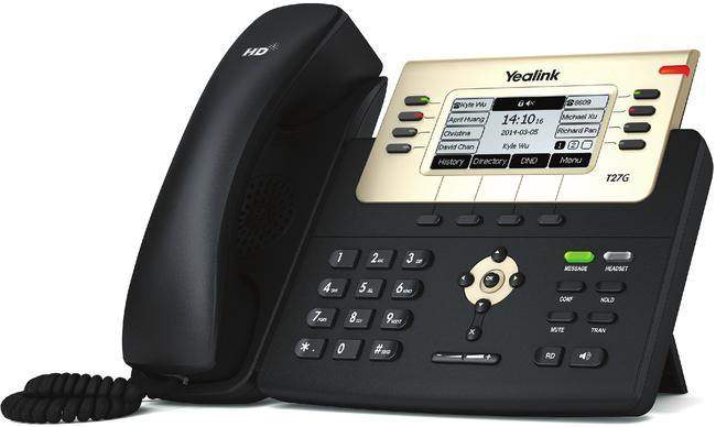 Yealink T27G IP desk phone (No PSU)-yealink-desk phone,Yealink