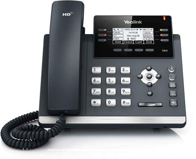 Yealink T42S IP desk phone (No PSU)-yealink-desk phone,Yealink